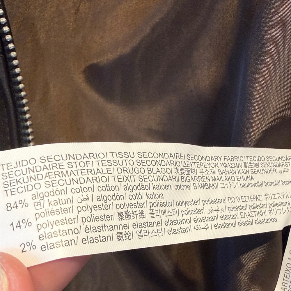 Zara Men's Brown Lambskin Leather Jacket - Picture 9 of 10